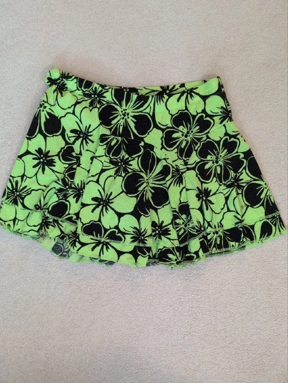Justice Girls Floral Skirt Bundle Size 10 2 Piece Elastic Waist Lot
